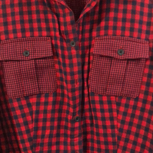 Brooks Brothers Red Fleece shirt dress - Picture 2 of 5